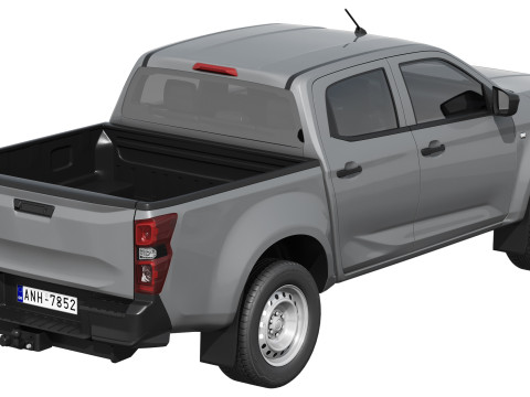 Isuzu D-Max Ultility 2025 3D Modell
