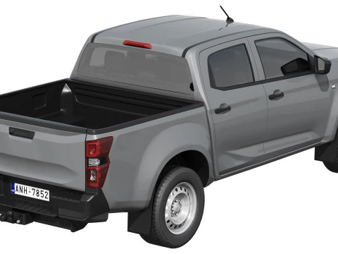Isuzu D-Max Ultility 2025 3D Model