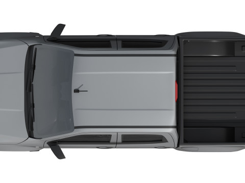Isuzu D-Max Ultility 2025 3D Modell