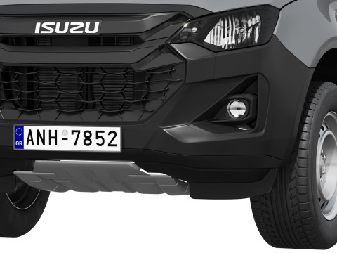 Isuzu D-Max Ultility 2025 3D Modell