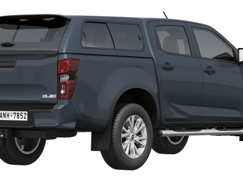 Isuzu D-Max DL20 2025 3D Modell