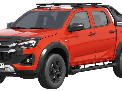 Isuzu D-Max V-Cross 2025 3D Modell