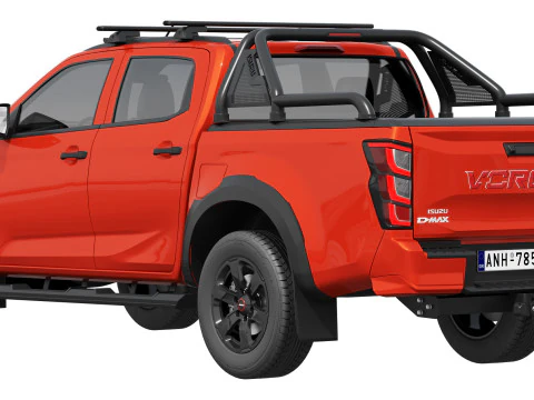 Isuzu D-Max V-Cross 2025 3D Model