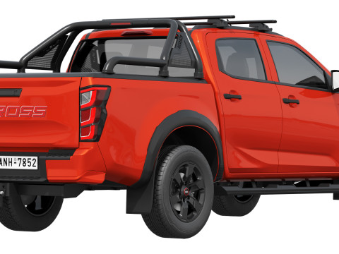 Isuzu D-Max V-Cross 2025 3D Modell