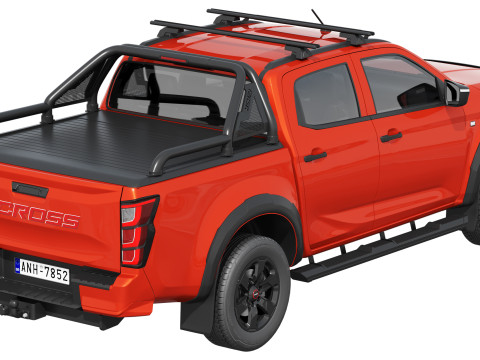 Isuzu D-Max V-Cross 2025 3D Modell