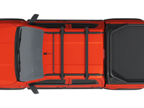 Isuzu D-Max V-Cross 2025 3D Model