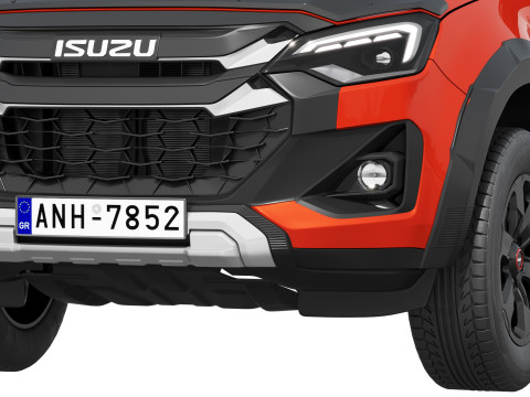 Isuzu D-Max V-Cross 2025 3D Modell
