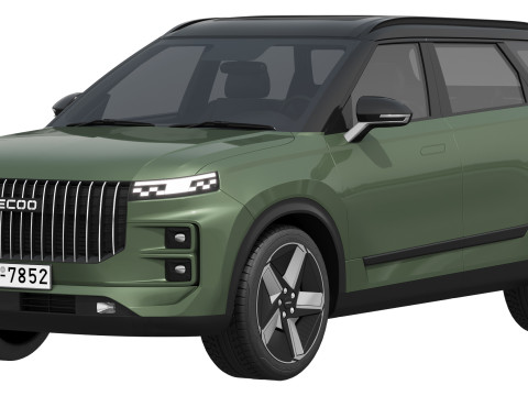 Jaecoo 7 2025 Modelo 3D