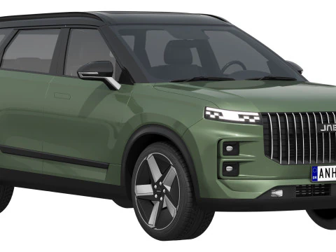 Jaecoo 7 2025 3D Model