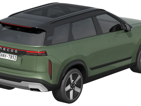 Jaecoo 7 2025 3D Model