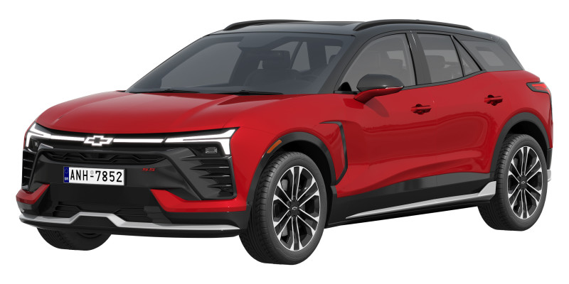 Chevrolet Blazer EV SS 2024 3D Modell .c4d .max .obj .3ds .fbx .stl .blend