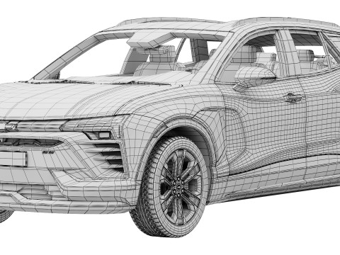 Chevrolet Blazer EV SS 2024 3D Modell