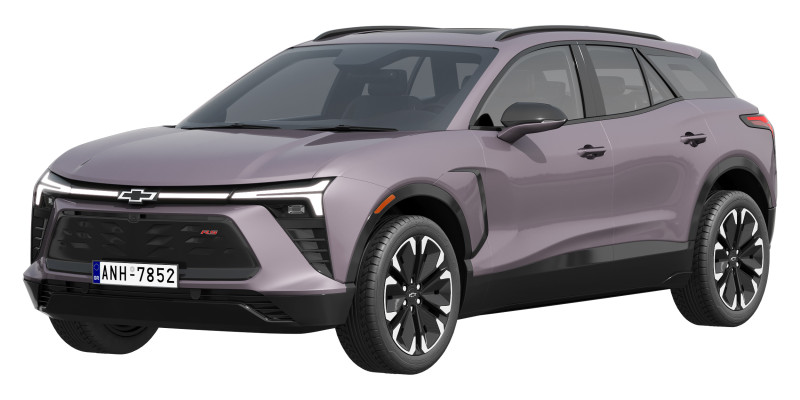 Chevrolet Blazer EV RS 2024 3D 模型 .c4d .max .obj .3ds .fbx .stl .blend