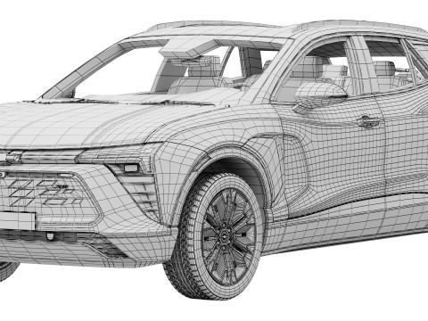 Chevrolet Blazer EV RS 2024 3D 模型