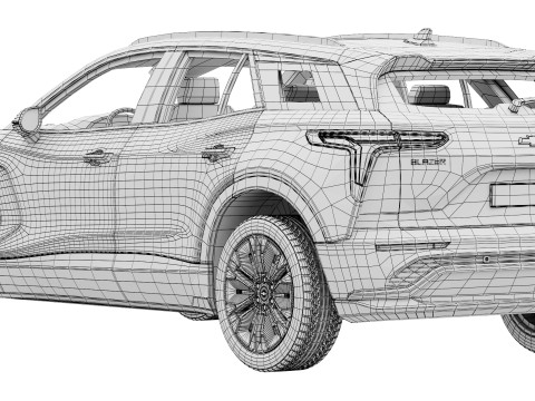 Chevrolet Blazer EV RS 2024 3D 模型