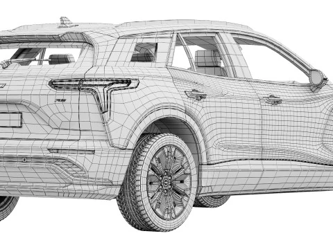 Chevrolet Blazer EV RS 2024 Modello 3D