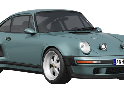 Singer Porsche 911 Carrera Coupe 2025 3D Model