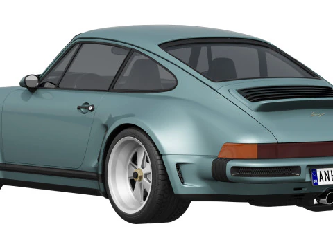 Şarkıcı Porsche 911 Carrera Coupe 2025 3D Model