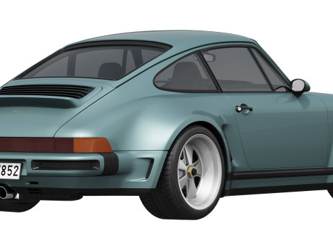 Singer Porsche 911 Carrera Coupe 2025 3D Model