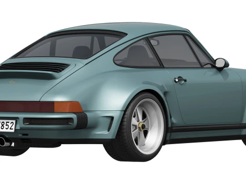Şarkıcı Porsche 911 Carrera Coupe 2025 3D Model