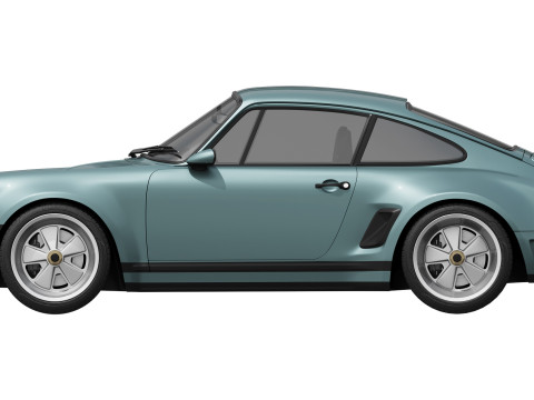 Singer Porsche 911 Carrera Coupe 2025 3D Model