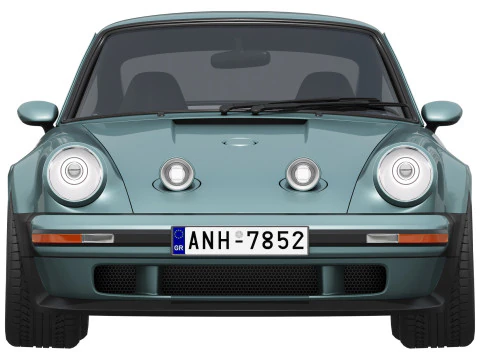 Şarkıcı Porsche 911 Carrera Coupe 2025 3D Model