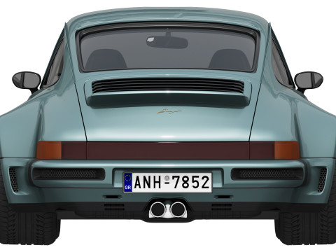 Singer Porsche 911 Carrera Coupe 2025 3D Model