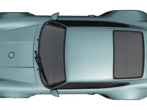 Singer Porsche 911 Carrera Coupe 2025 3D Model