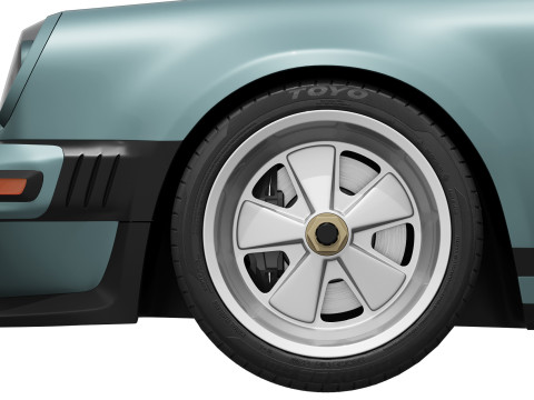 Singer Porsche 911 Carrera Coupe 2025 3D Model
