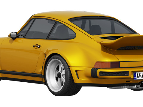 Singer Porsche 911 Carrera Coupe Turbo 2025 Model 3D