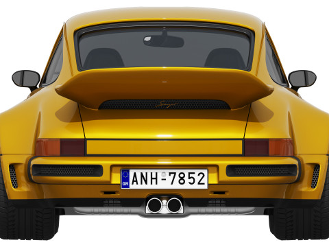 Singer Porsche 911 Carrera Coupe Turbo 2025 Model 3D