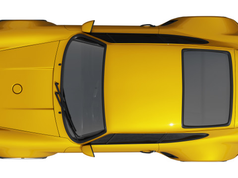 Singer Porsche 911 Carrera Coupe Turbo 2025 Model 3D