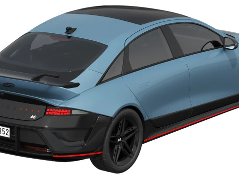 Hyundai IONIQ 6 N 2025 Modelo 3D