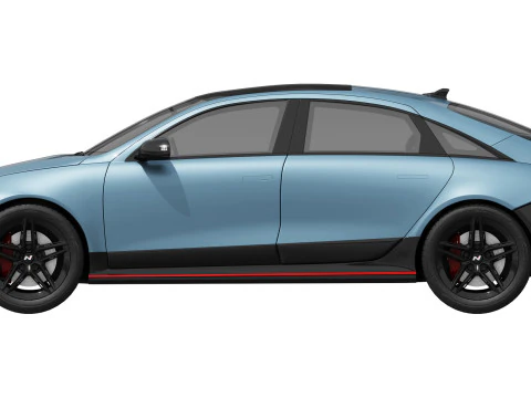 Hyundai IONIQ 6 N 2025 Modelo 3D