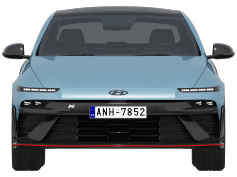 Hyundai IONIQ 6 N 2025 3D Model