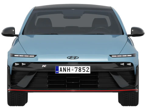 Hyundai IONIQ 6 N 2025 Modelo 3D