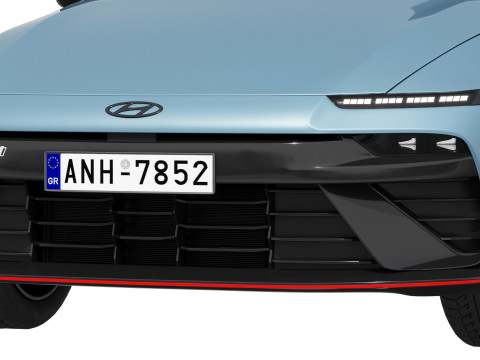 Hyundai IONIQ 6 N 2025 3D Model