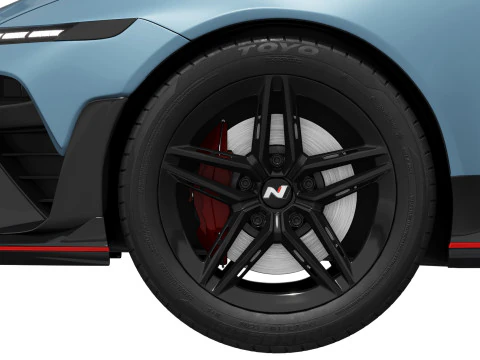 Hyundai IONIQ 6 N 2025 Modelo 3D