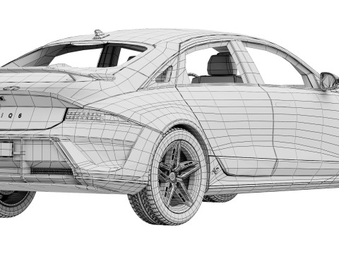 Hyundai IONIQ 6 N 2025 3D Model