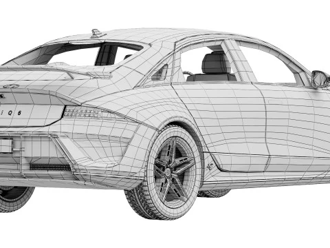 Hyundai IONIQ 6 N 2025 Modelo 3D