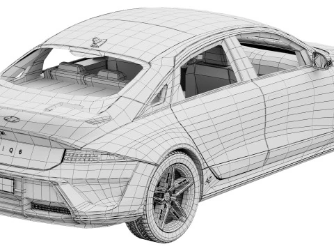 Hyundai IONIQ 6 N 2025 Modelo 3D