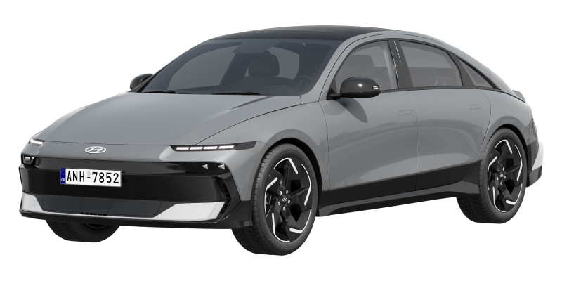 Hyundai IONIQ 6 2025 3D Model .c4d .max .obj .3ds .fbx .stl .blend 