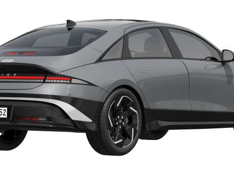 Hyundai IONIQ 6 2025 Modelo 3D