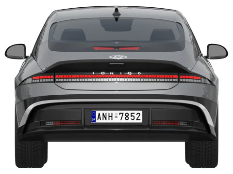 Hyundai IONIQ 6 2025 Modelo 3D