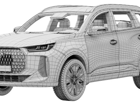 Chery Tiggo 7 2025 3D Model