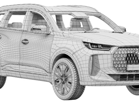 Chery Tiggo 7 2025 3D Model