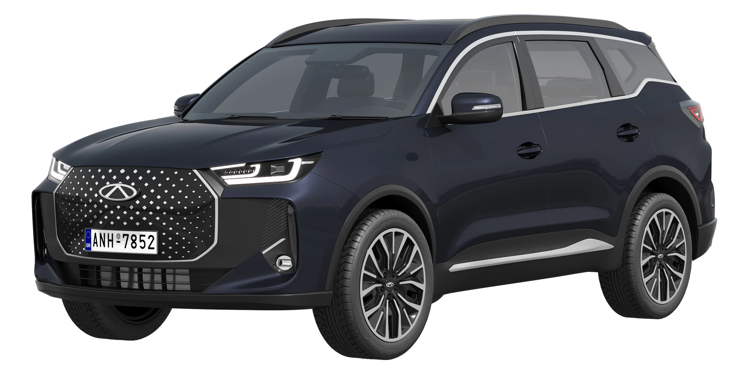 Chery Tiggo 7 hybrid 2025 3D Model .c4d .max .obj .3ds .fbx .stl .blend 