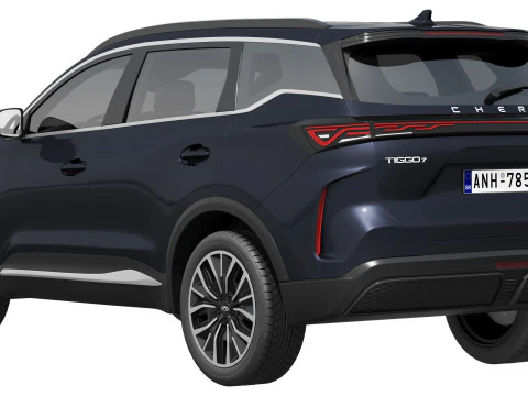 Chery Tiggo 7 hybrid 2025 3D Model