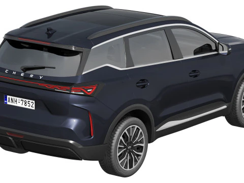 Chery Tiggo 7 hybrid 2025 3D Model