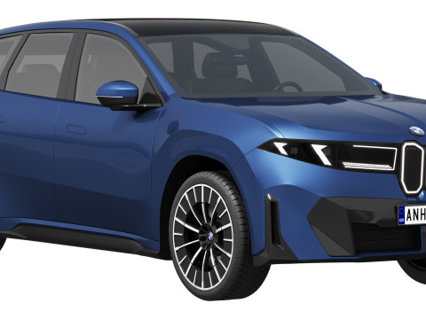 Electric SUV iX3 2026 3D Modell